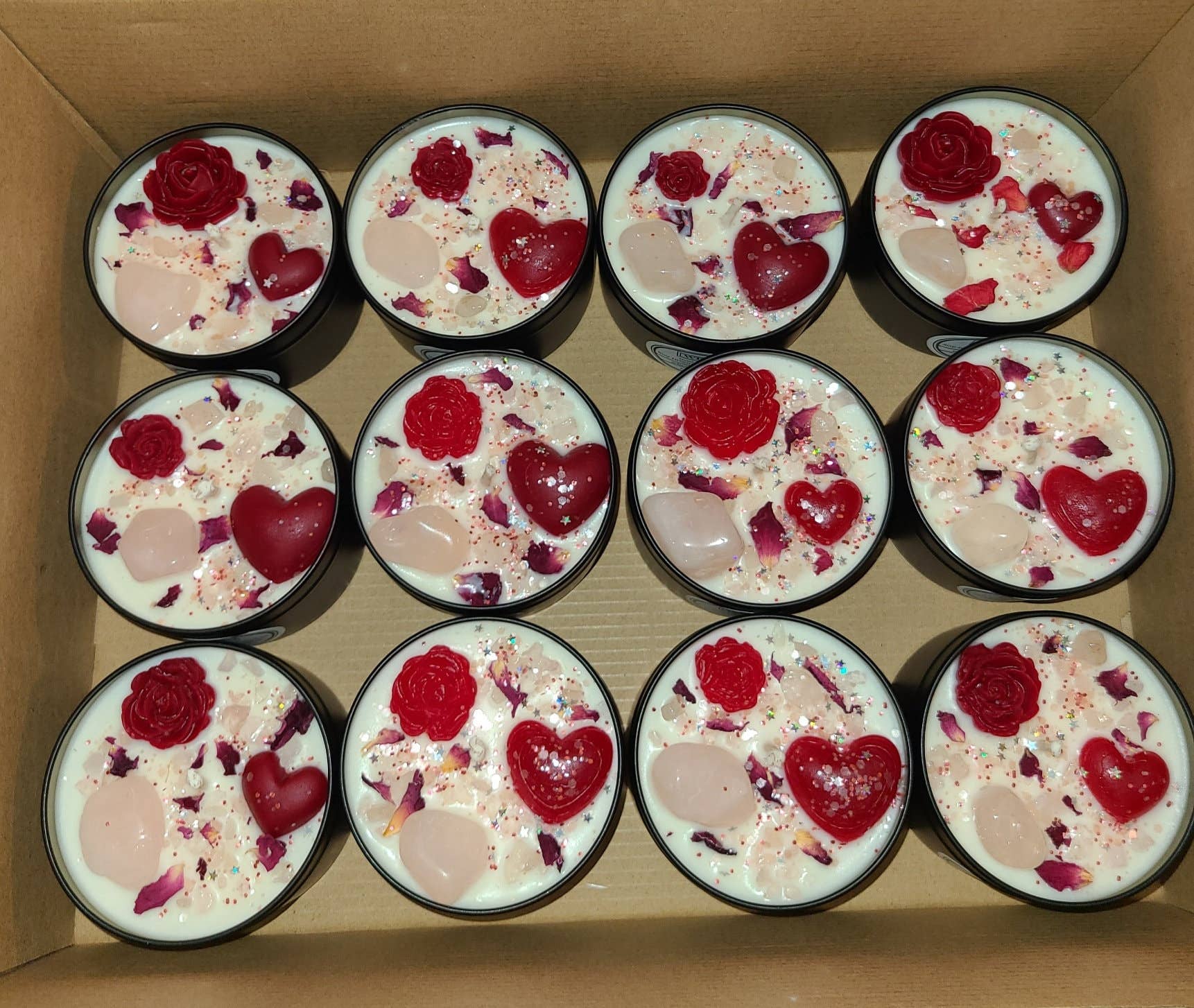 WBC Shops - Wholesale Jar/Filled Candle - Love and Light Soy Intention Candle, for Self Love3