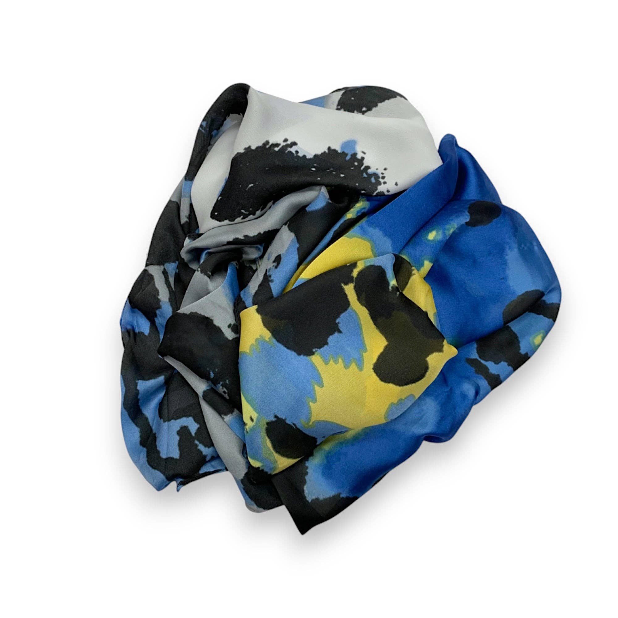 Lili Scarves (US Duty Free) - Venta al por mayor Bufanda - Mujer - Pañuelo rectangular con estampado de leopardo y tacto sedoso3