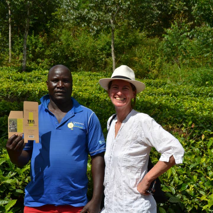 Tea Rebellion – Großhandel Loser Tee – Lemon Verbena - Kräutertee | aus Malawi | Biologisch abbaubare Tasche3