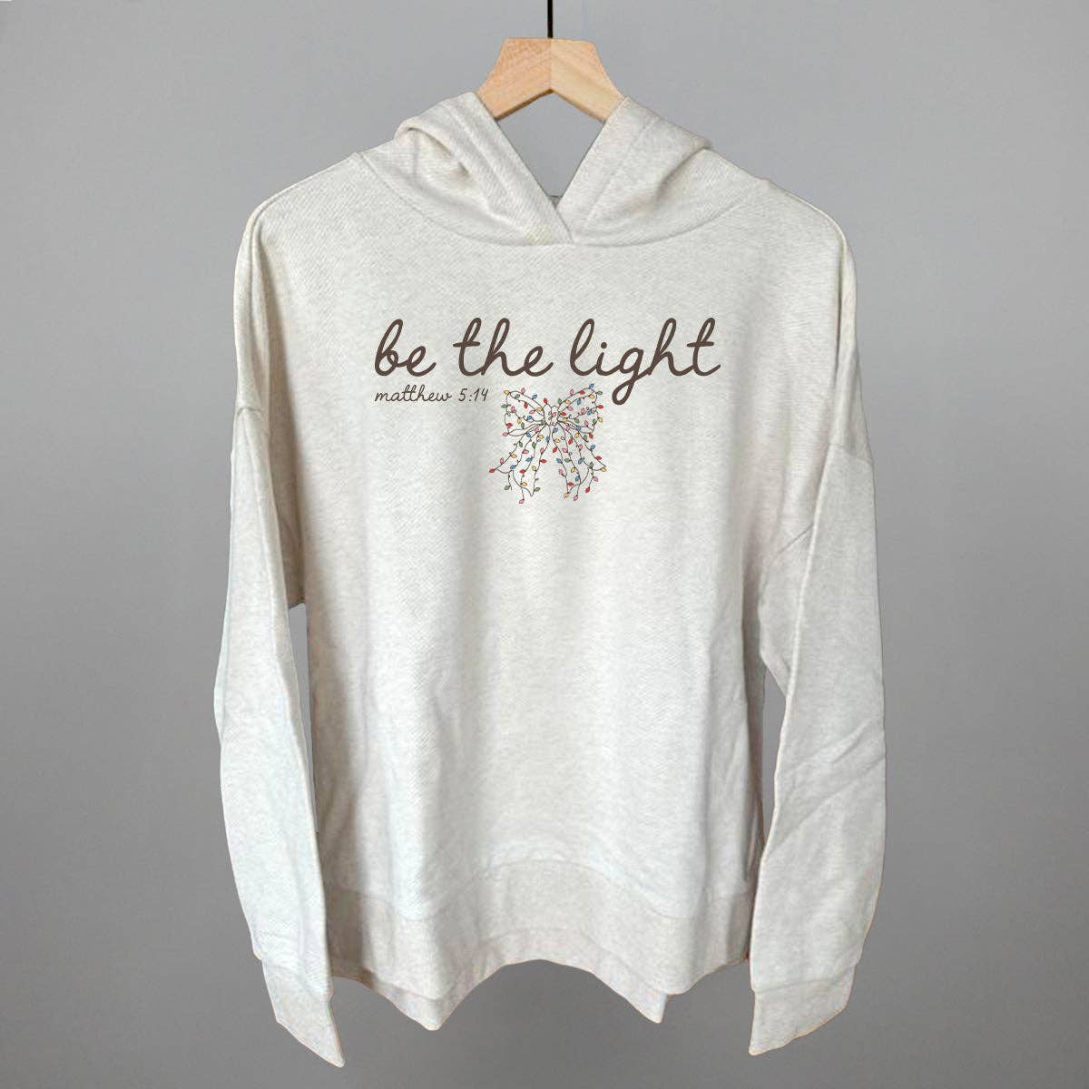 Ivy + Cloth - Wholesale Screen Printed T-Shirt - Women's - Be The Light Bow9