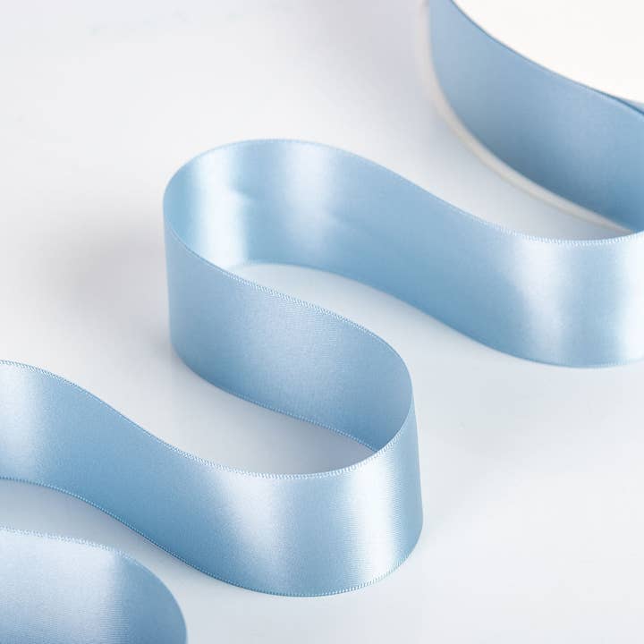 Chambray 61 Double Faced Satin Ribbon 100-Yard Roll for wholesale by Little Ribbon Shop