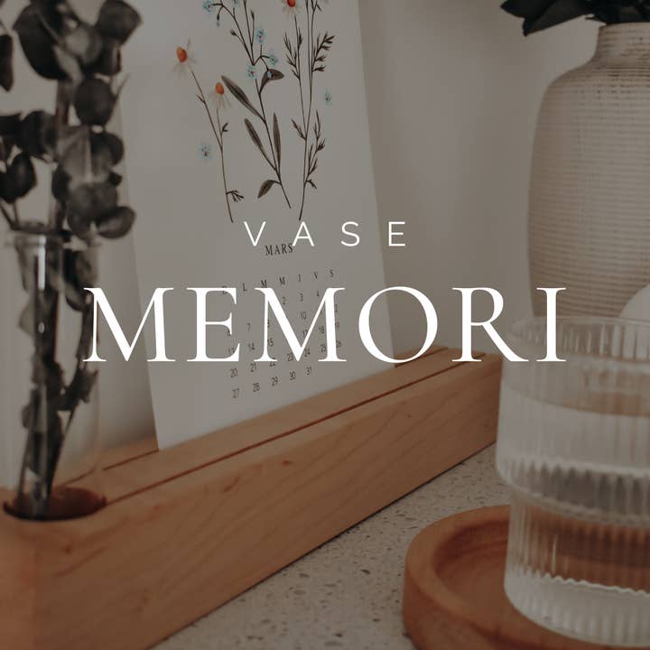 MEMORI VASE for wholesale by Noir et Bois inc.