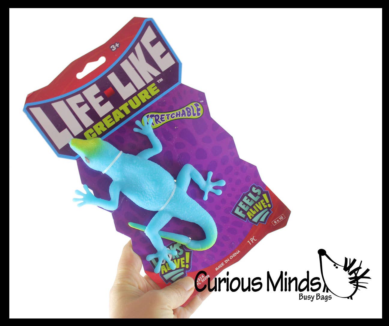 Curious Minds Toys – wholesale Fidget toy – Kids – 1 Stretchy Sand Filled Critters Animals -Gross Sensory Fidge1