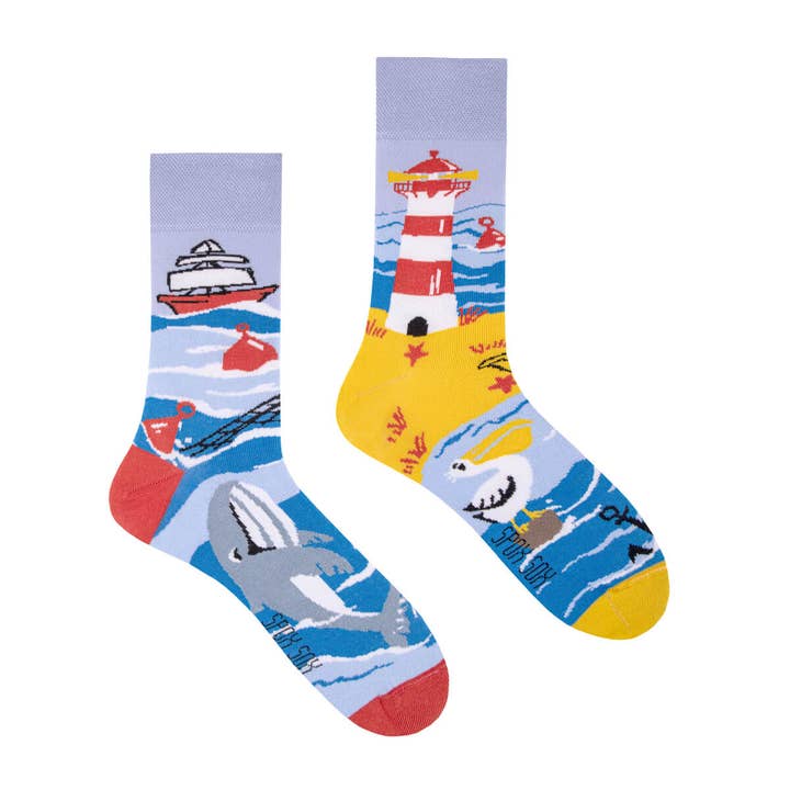 Casual Socks - Sea Coast for wholesale by Spox Sox