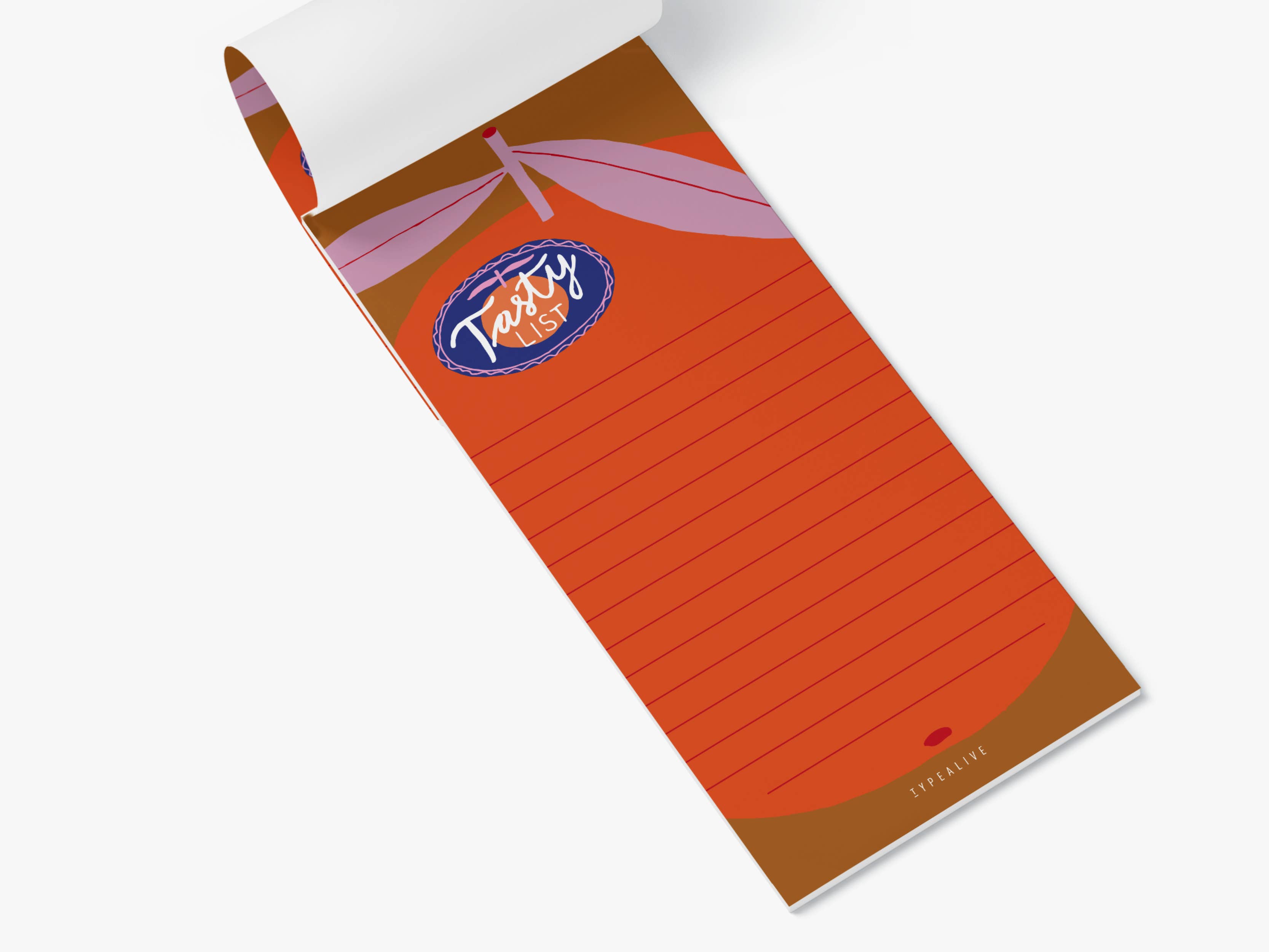 typealive - Wholesale Notepad - Notepad "narrow" / Tasty List4