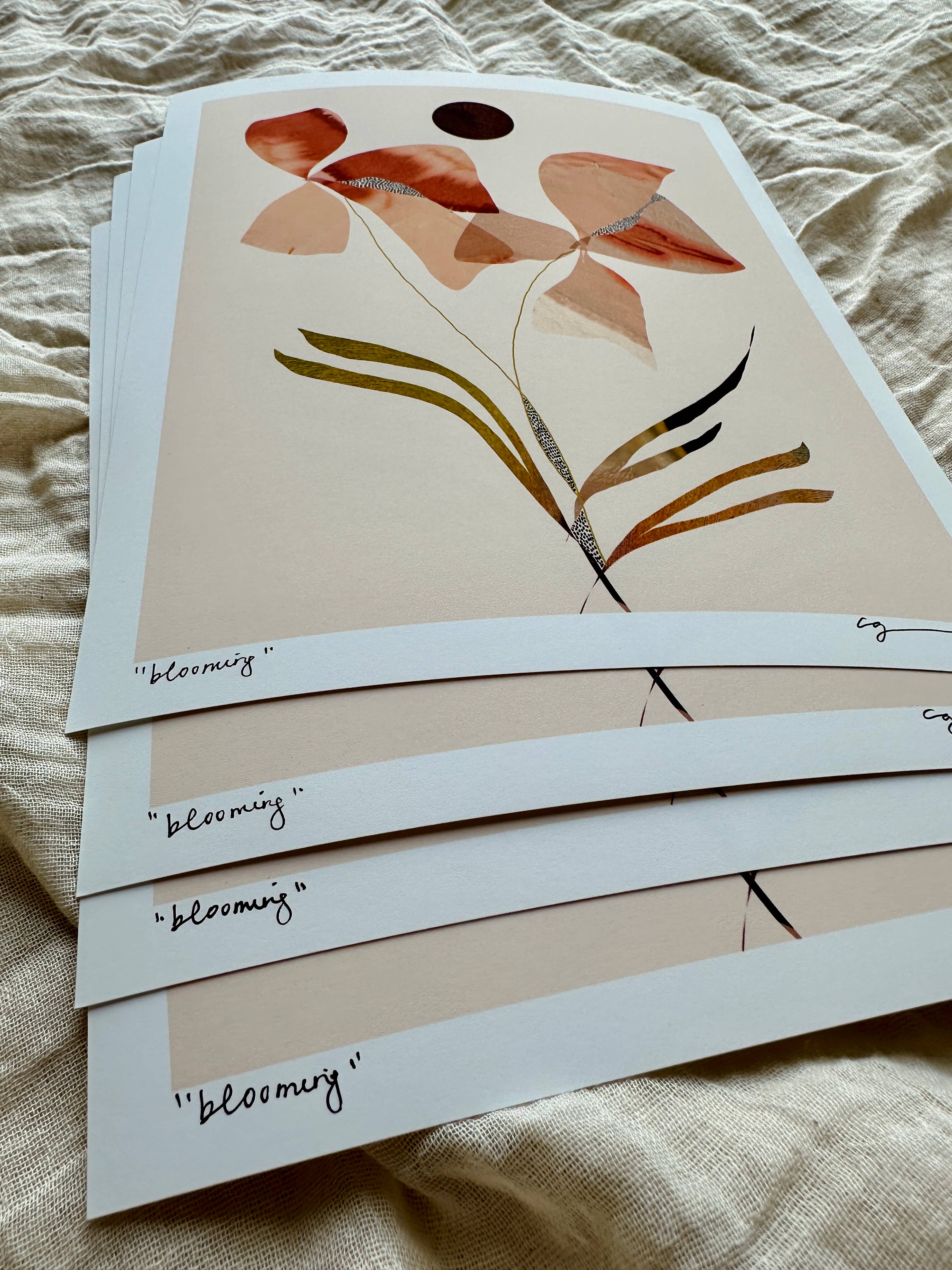 Courtney Griffin Art - Wholesale Art Print - "blooming" fine art print1