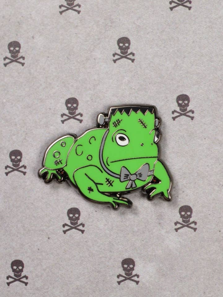 Frankentoad Pin for wholesale by Lady Moon Co.®