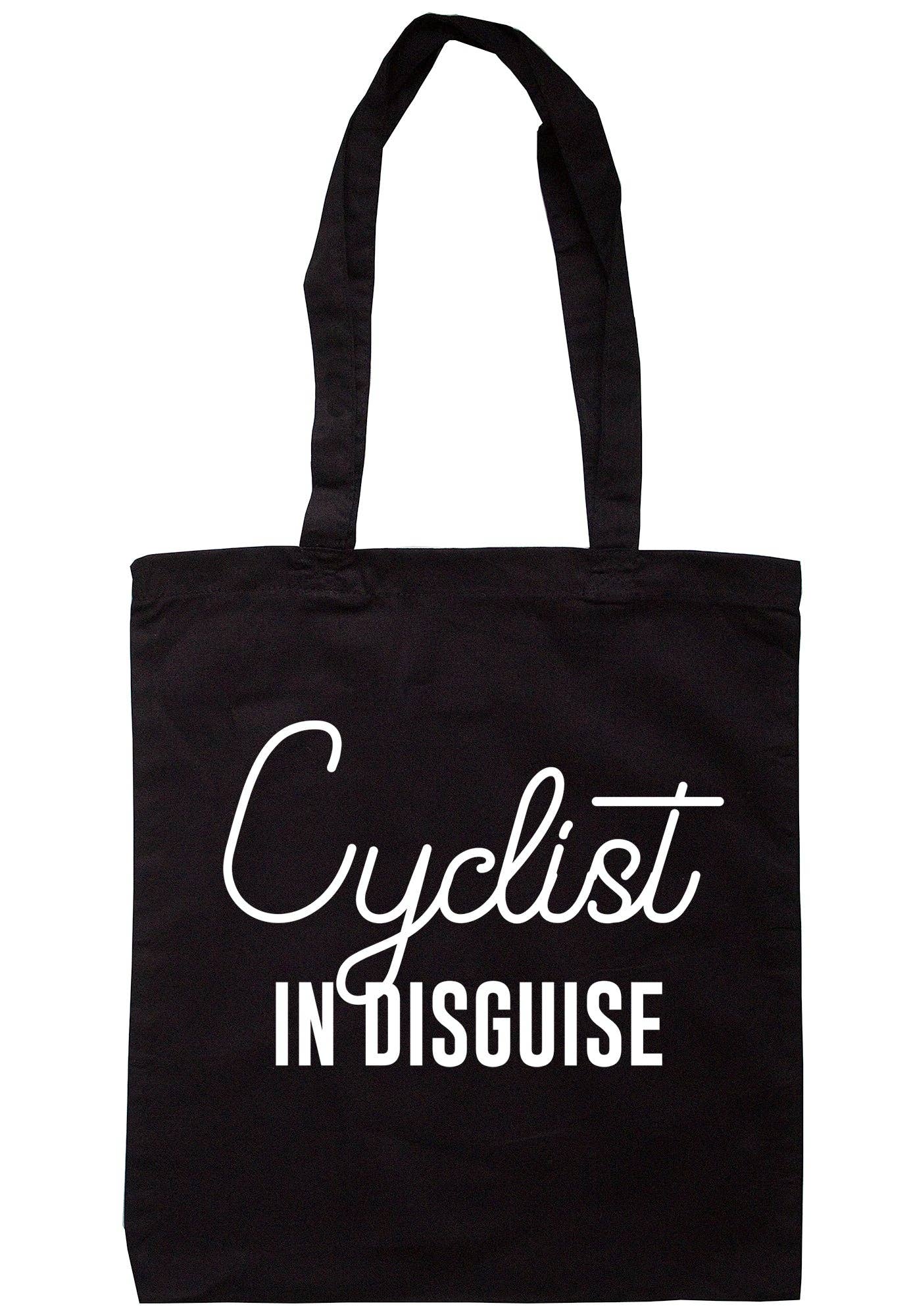 Illustrated Identity – wholesale Tote bag – Unisex – Cyclist In Disguise Tote Bag S00633