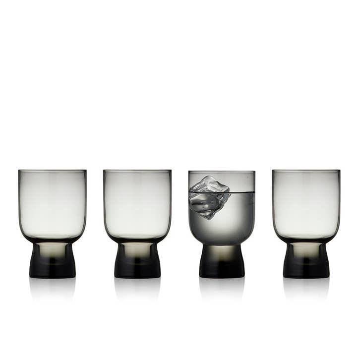 Forma House - Vente Verre/tasse - Lyngby Glass - Verre à eau Sorrento 30 cl 4 pcs Fumé