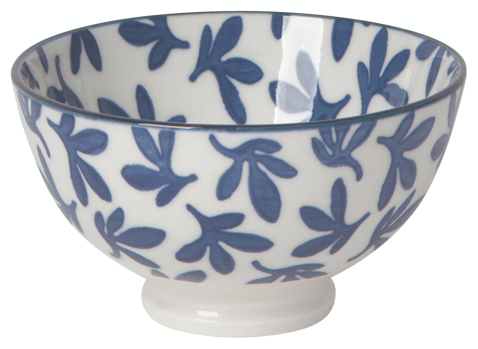 Now Designs by Danica - Wholesale Bowl - Blue Floral Stamped Bowl 4 inch1