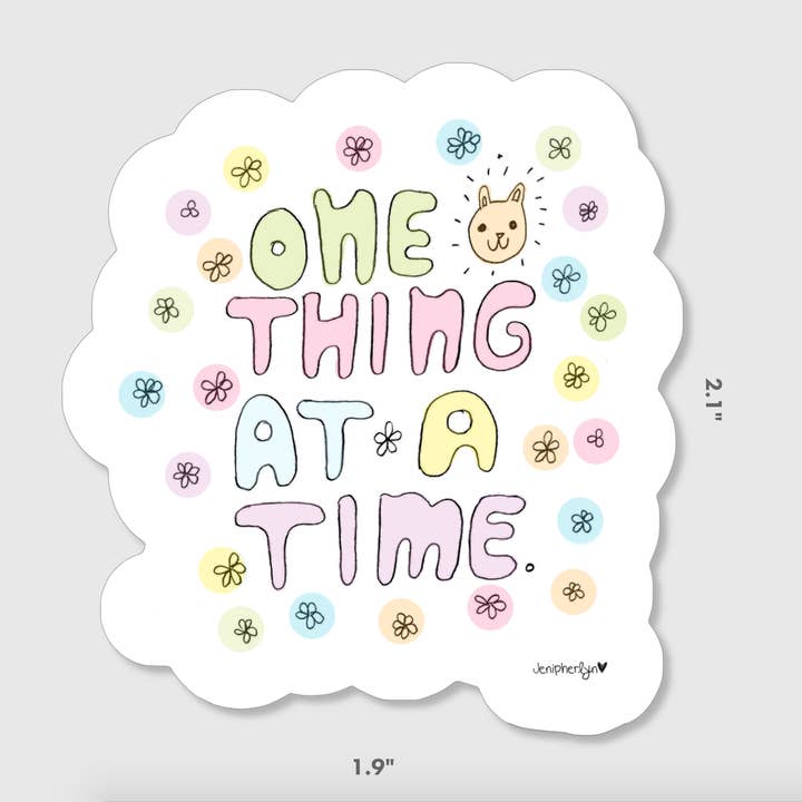 Ermutigende Pastell - Vinyl-Aufkleber für den Großhandel von Jenipher Lyn / Nightly Doodles