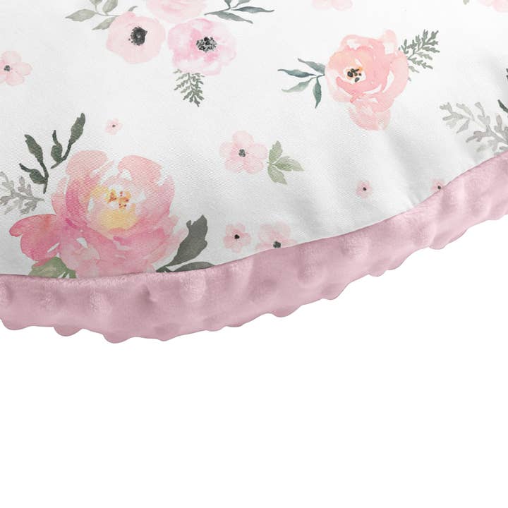 JLIKA - Wholesale Nursing Pillow Cover - Maternity - Nursing Pillow Cover, 100% Cotton , Slipcover Minky Floral3