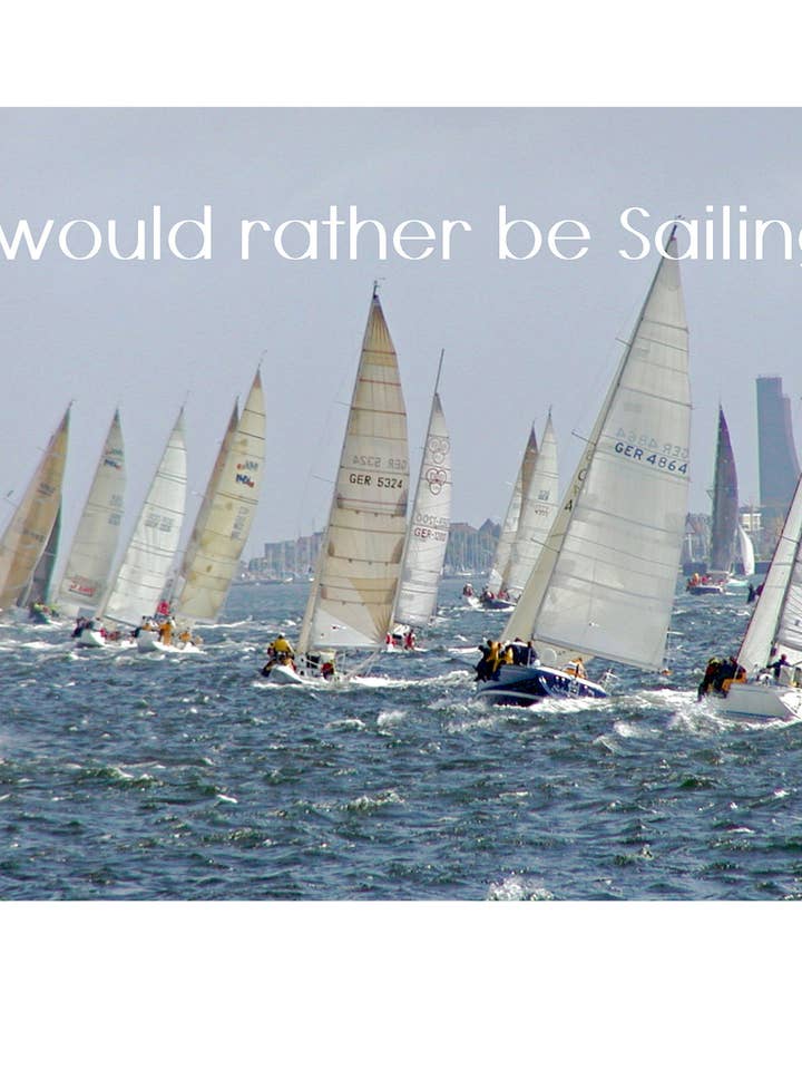 I'd Rather be Sailing for wholesale by Just Write Arts