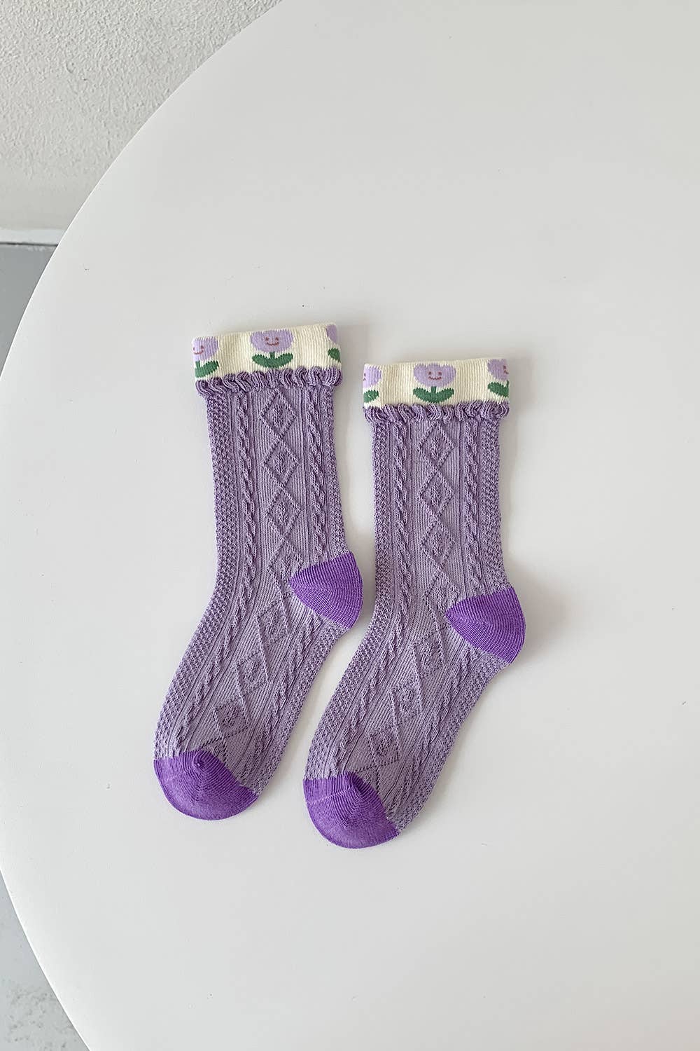 Multicolore Lot de 4 Paires de Chaussettes Enfant avec Designs Amusants en vente sur Faire2