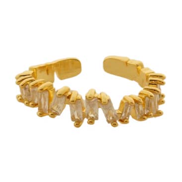 Funky Baguette Ring for wholesale by Fiercely