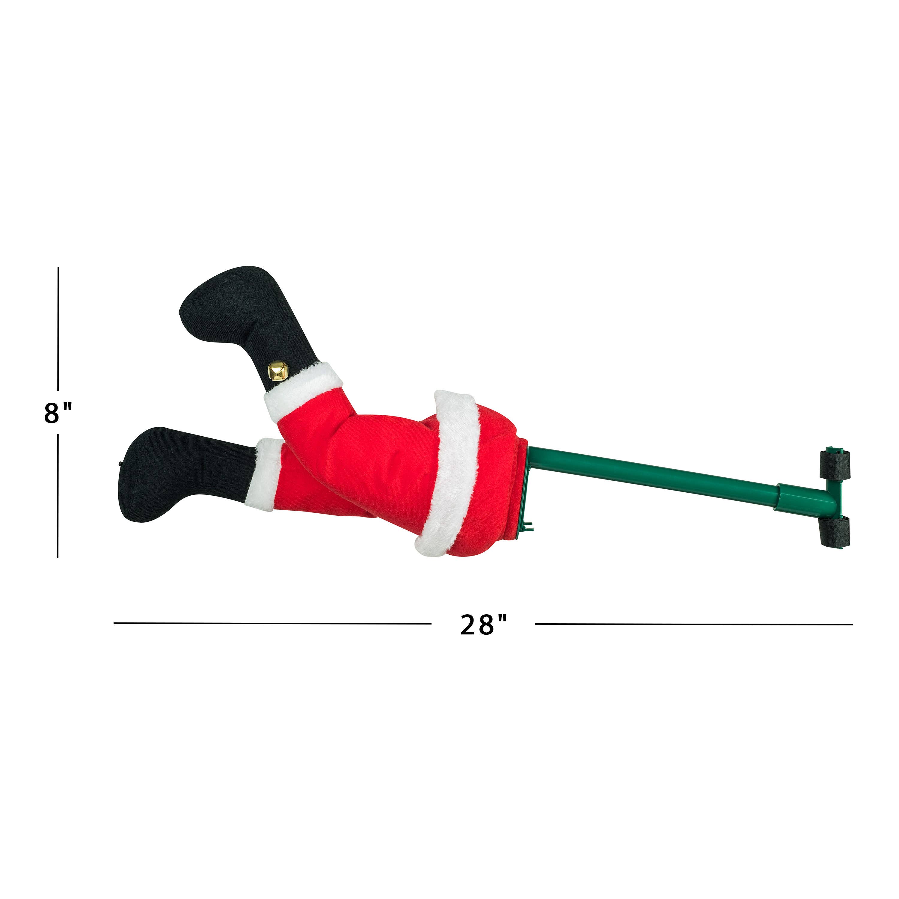 Mr. Christmas - Wholesale Christmas Decoration - Treeside Kickers 16" - Santa2