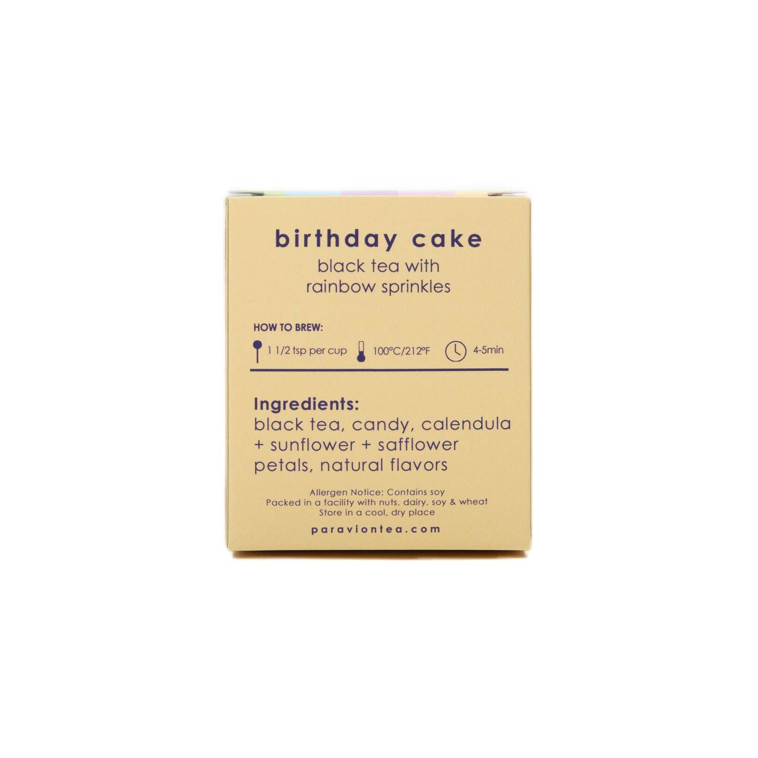 Par Avion Tea - Wholesale Loose Tea - Birthday Cake1