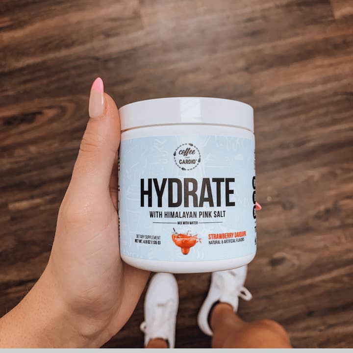 Coffee Over Cardio® - Wholesale Powdered Health Drink - Hydrate Strawberry Daiquiri Electrolyte Powder Drink Mix