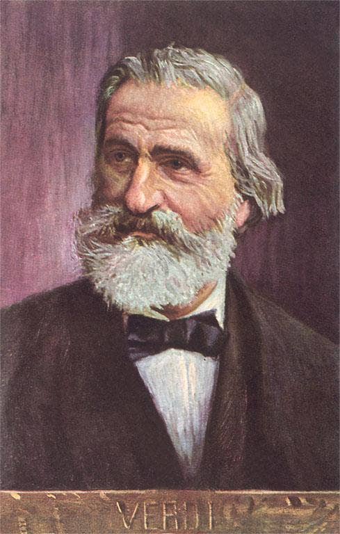Found Image Press - Wholesale Postcard - Postcard MS-223 Giuseppe Verdi0