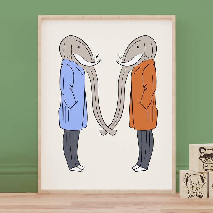 Abécédaire - Lettre M pour la vente par Colette de B.