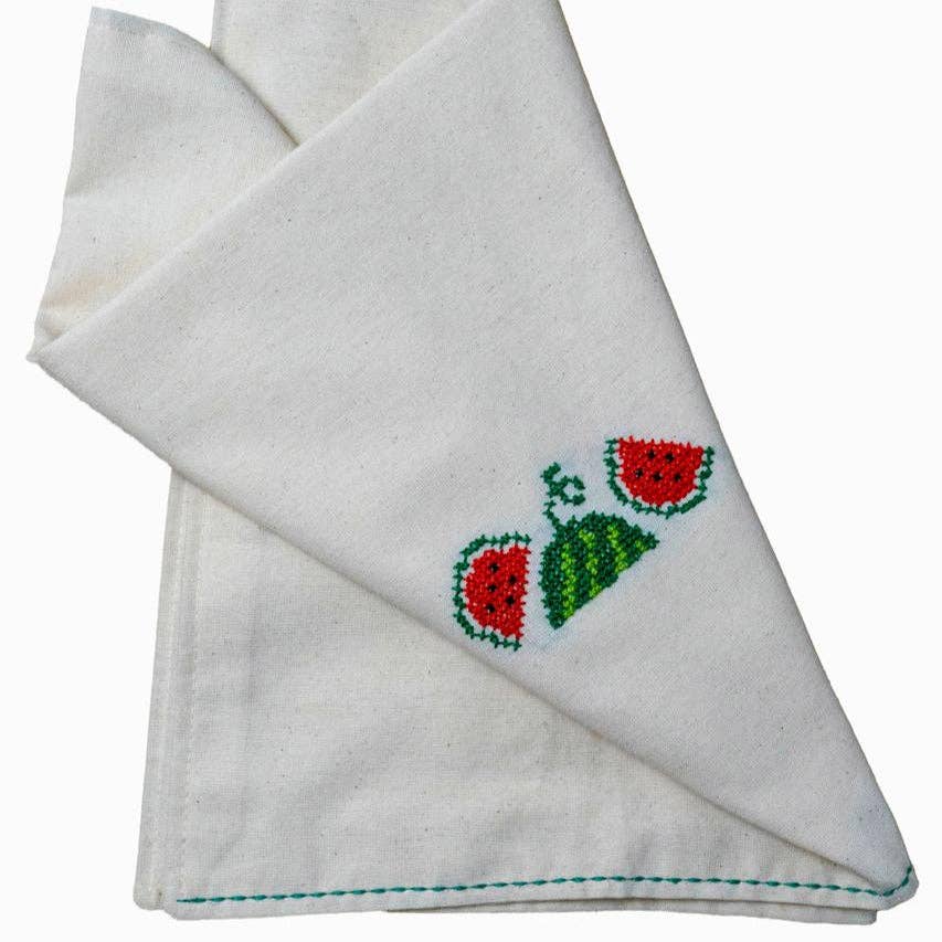 Darzah - Wholesale Tea Towel - Artisan-Made Tea Towel - Watermelon3