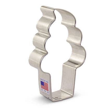 Ann Clark - Wholesale Cookie Cutter - Soft Serve Ice Cream Cookie Cutter. (Bag of 1 Dozen)1