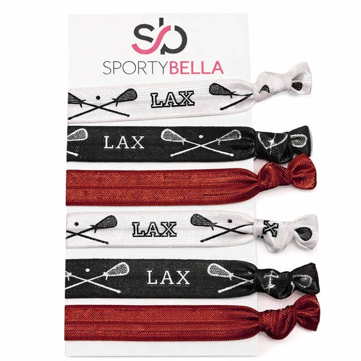 Elastici per capelli Lacrosse - Scegli il colore per la vendita all'ingrosso da parte di Sportybella