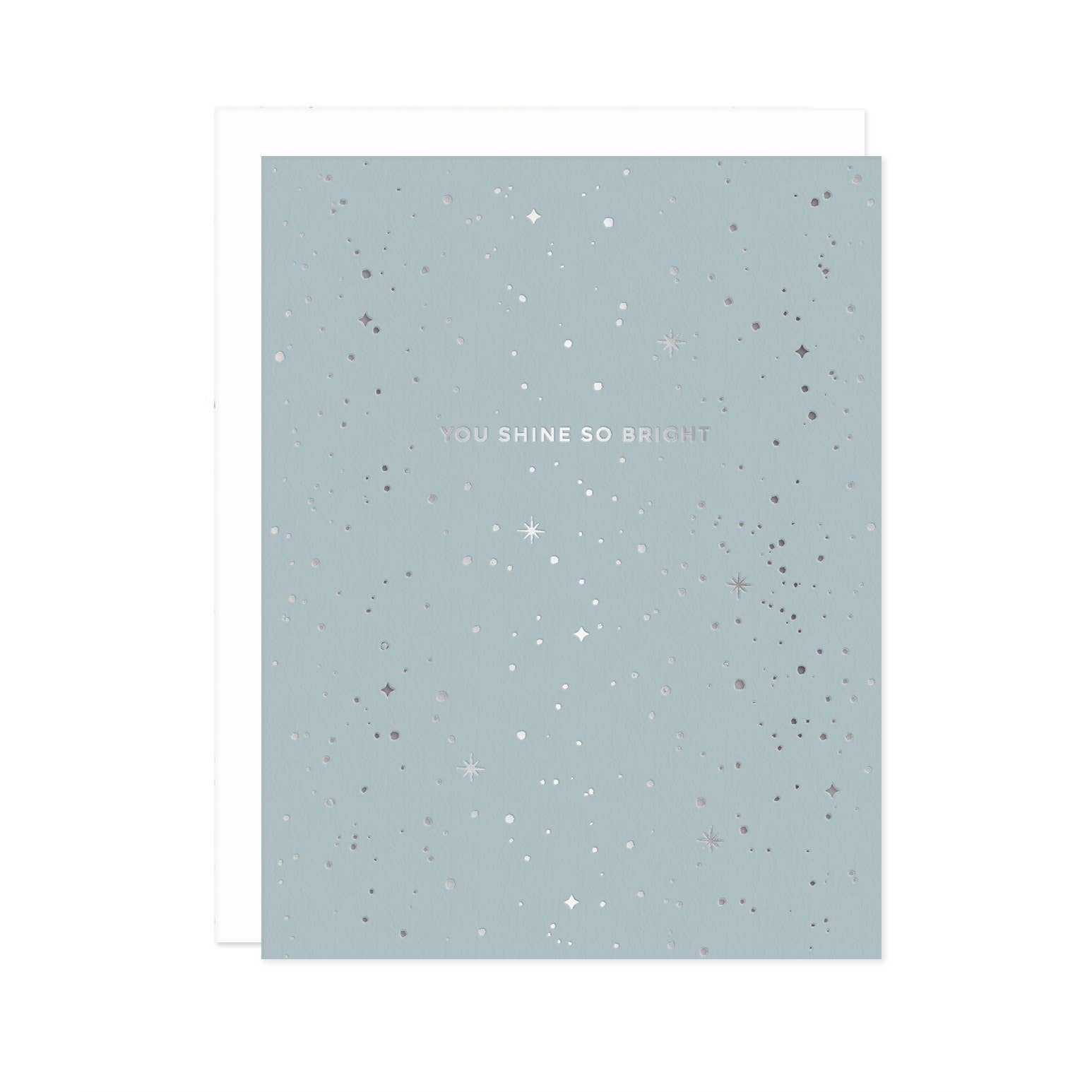 Missive – wholesale Congratulations card – You Shine So Bright Foil Celestial Greeting Card2
