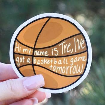 Hi My Name Is Tre Sticker for wholesale by Big Moods