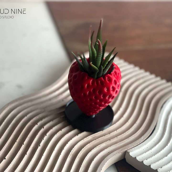 Cloud Nine 3d Studio - Wholesale Plant Pot - Strawberry Planter, Strawberry Pot, Plant Pot3