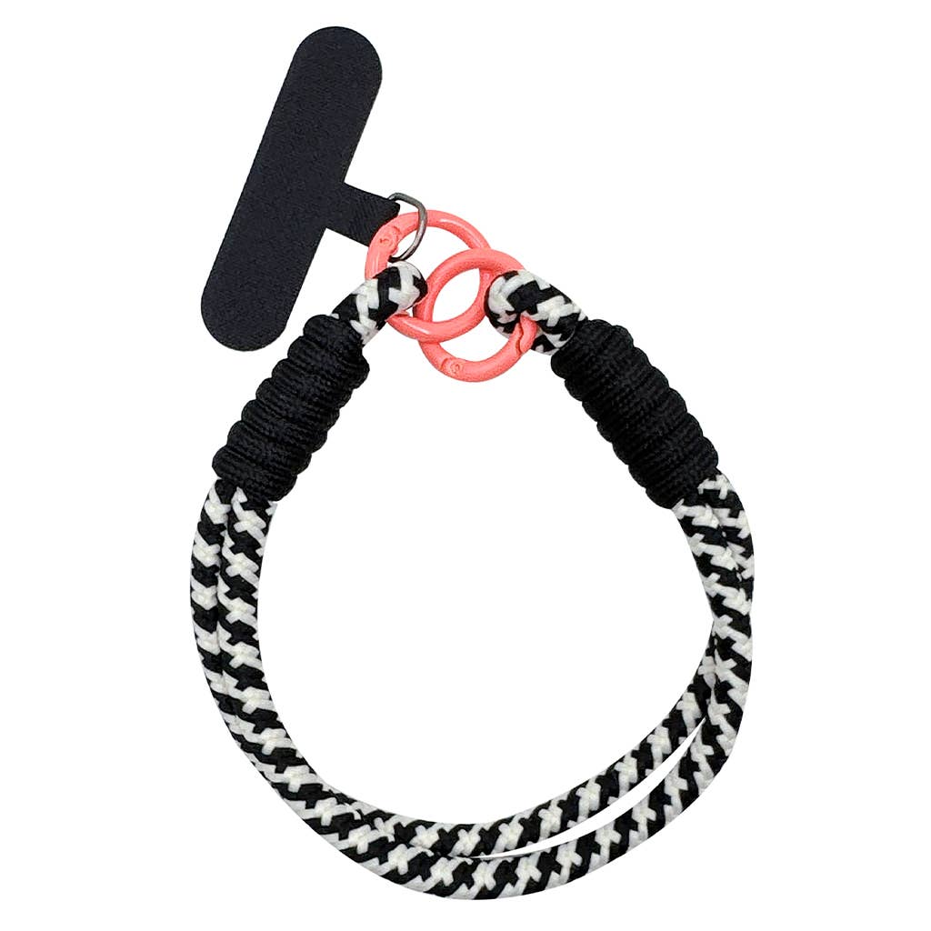 Fashion City - Wholesale Phonecase Strap - Colorful Rope Knotted Phone Charm Wrist Strap0