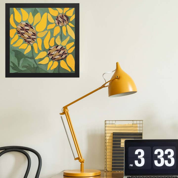 more the merrlier - Wholesale Art Print - Sunflower Collage Art Print5