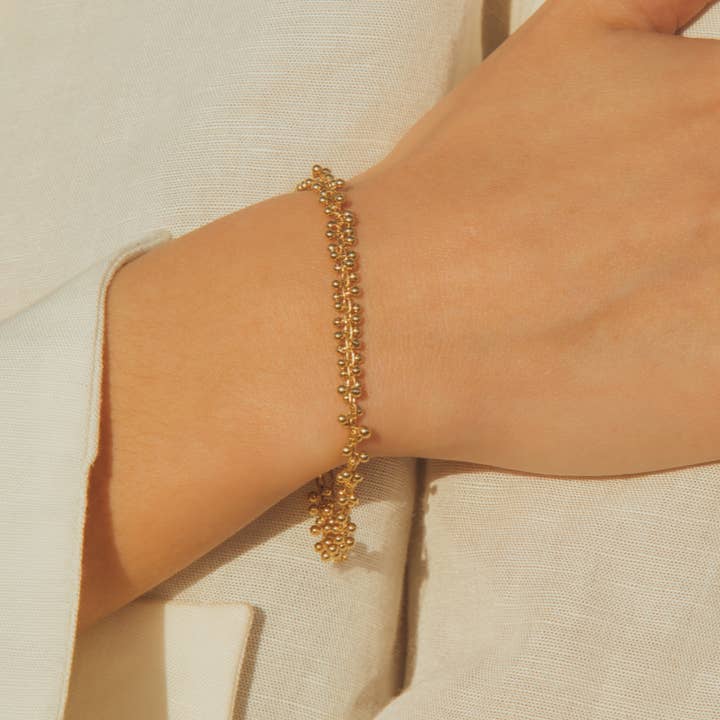 Agapée Jewelry - Wholesale Link & Chain Bracelet - Achille Bracelet | Jewelry Gold Gift Waterproof1