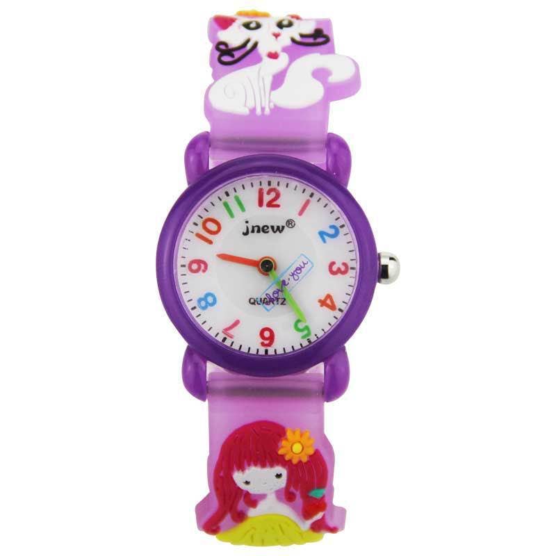 WoodWristCo – wholesale Wrist watch – Child – Cartoon Children's Waterproof Cute Quartz Watches6