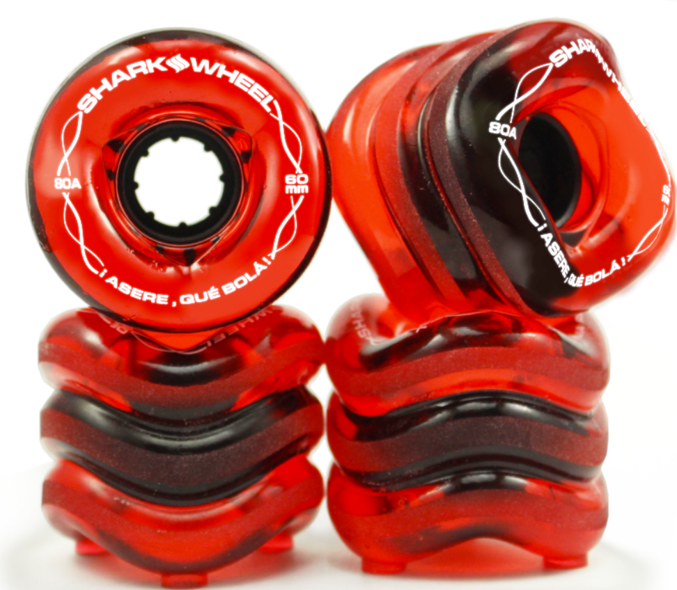 Shark Wheel – wholesale Sporting accessories – Shark Wheel 60mm Skateboard Wheels (California Rolls)16