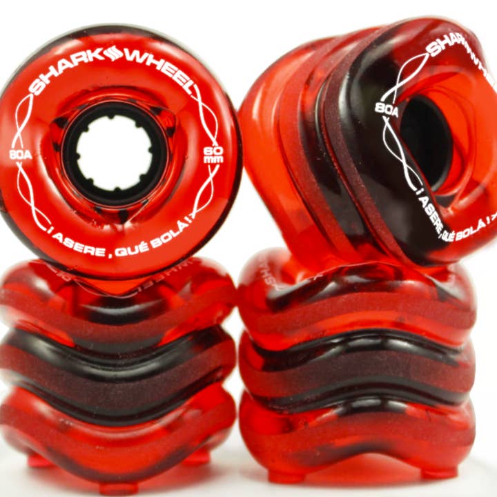 Shark Wheel - Wholesale Sporting accessories - Shark Wheel 60mm Skateboard Wheels (California Rolls)16