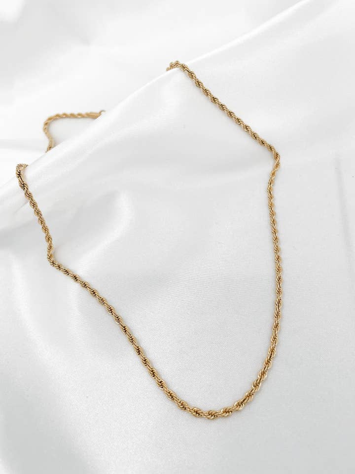 Violet Layering Chain for wholesale by True Warrior Jewelry