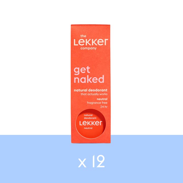Deodorant cream neutral (x12) for wholesale by The Lekker Company