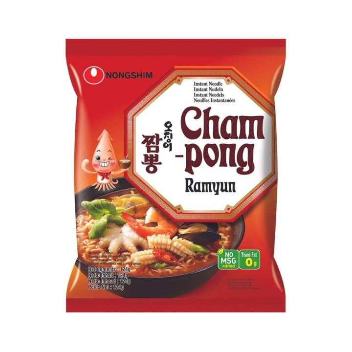 utoppa GmbH - Wholesale Ramen - Nongshim Instant Noodles Champong Ramyun 124 g