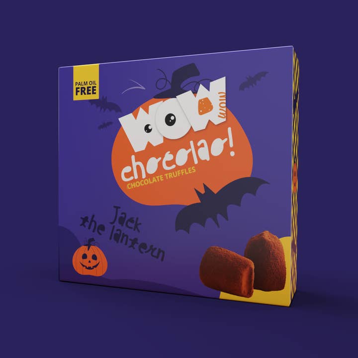 Jack the Lantern - Halloween Edition - Chocolate Truffles for wholesale by WOW Chocolao! - UK Warehouse