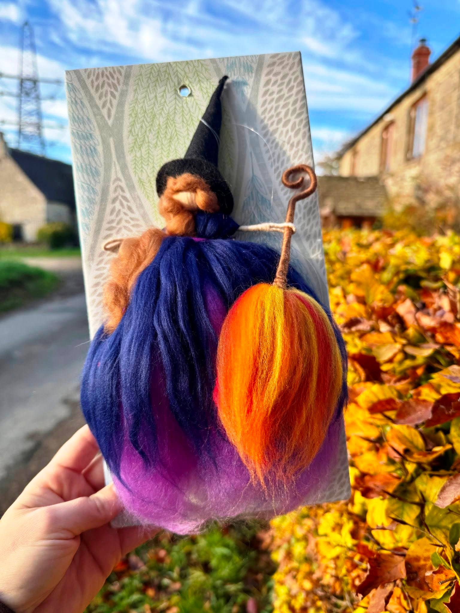 Elf Kendal Hippies - Wholesale Ornament - Valentines witch felted by Lito Shen Waldorf witch handmade5