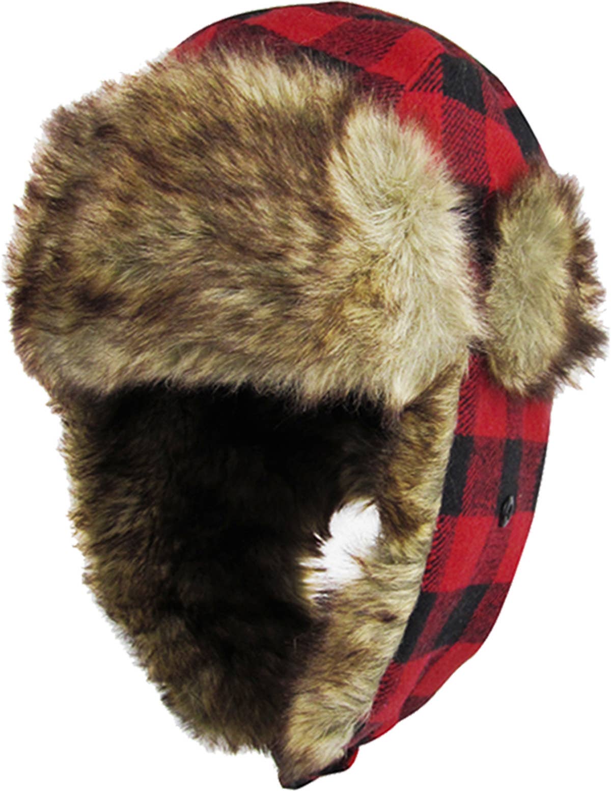 KBETHOS - Wholesale Trapper/Bomber Hat - Unisex - Buffalo Plaid Trapper18