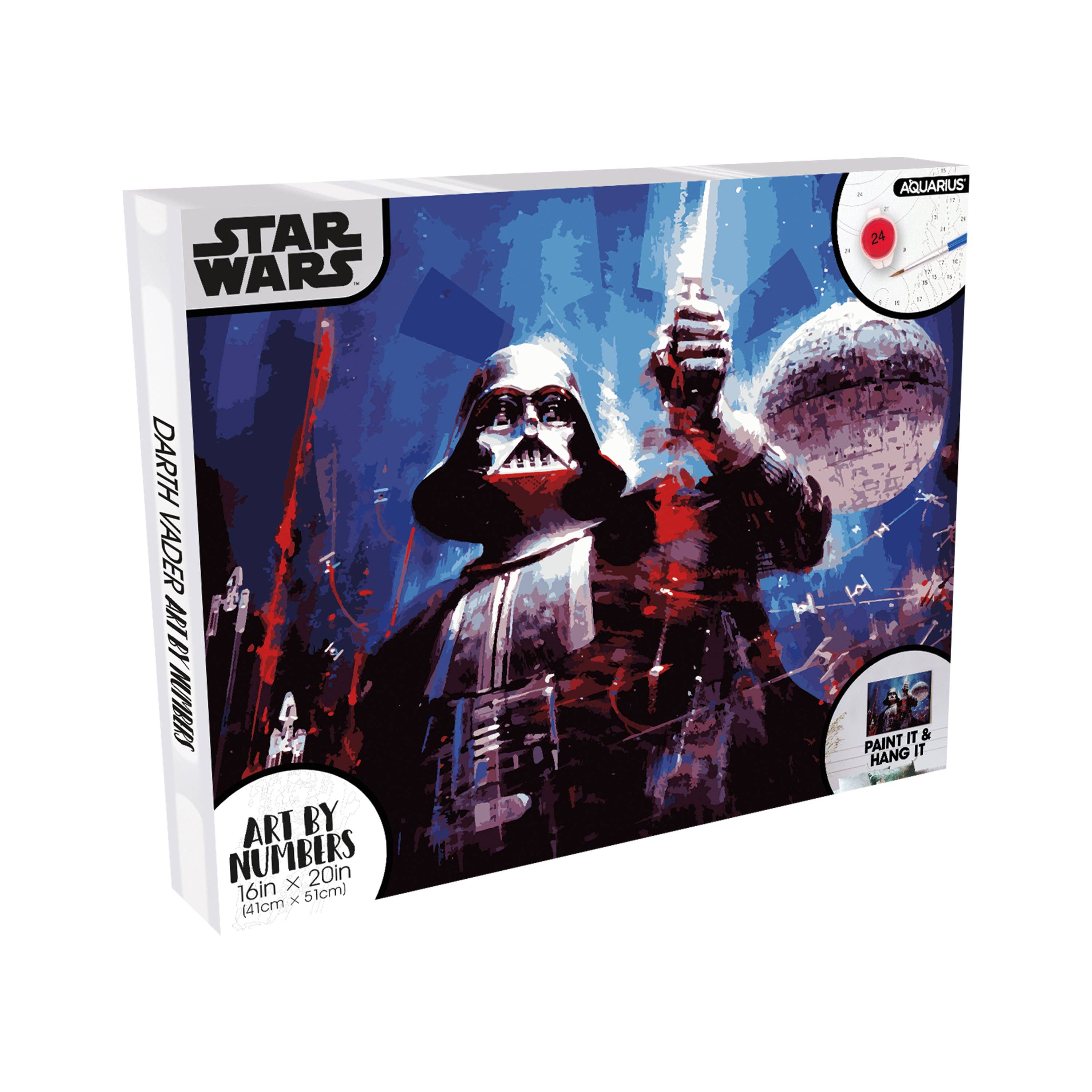 AQUARIUS, GAMAGO, ICUP, & ROCK SAWS by NMR Brands - Wholesale Painting/Drawing - Star Wars Darth Vader Art by Numbers