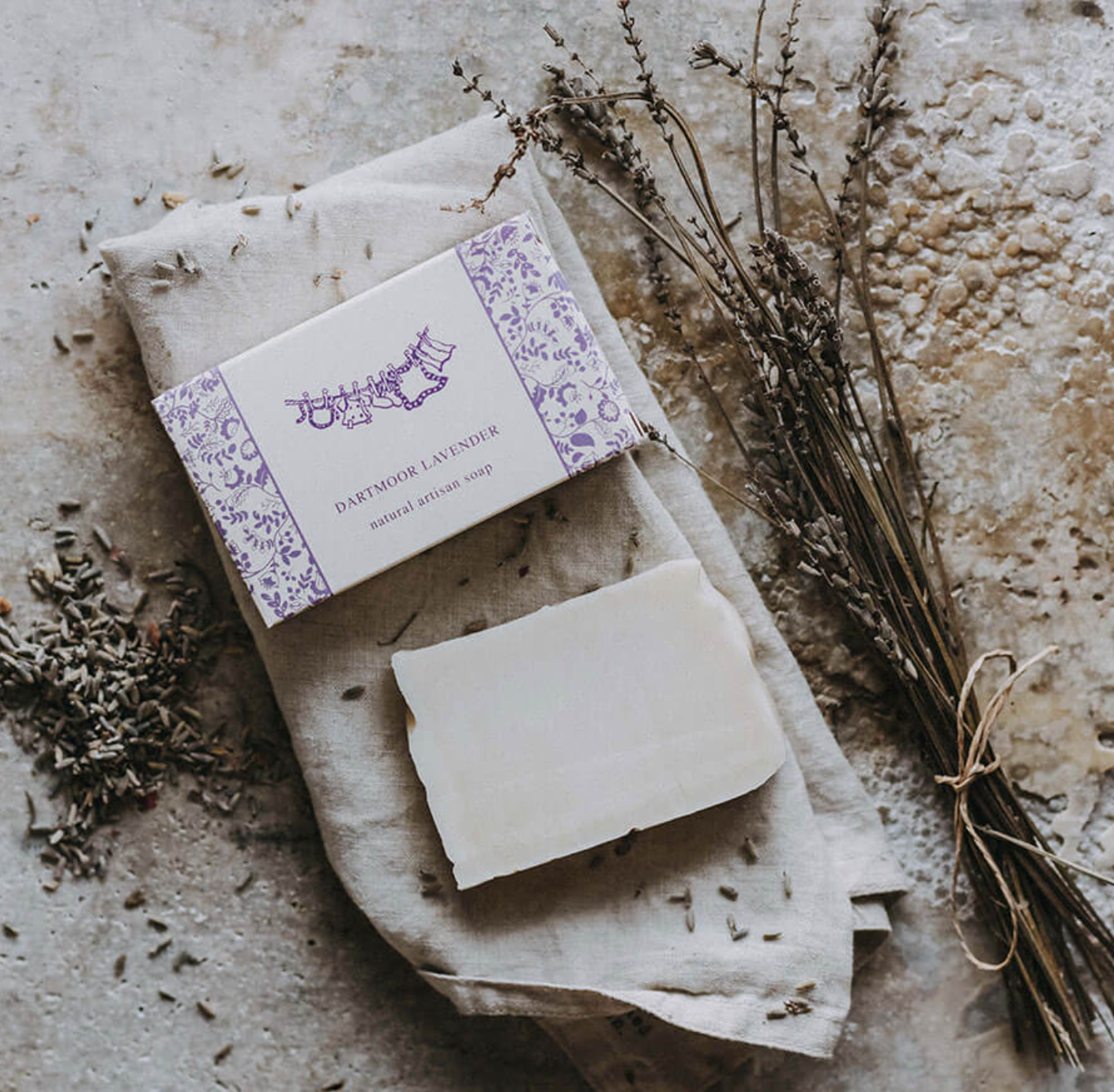 The Dartmoor Soap Company – wholesale Bar Soap – Dartmoor Lavender Soap1