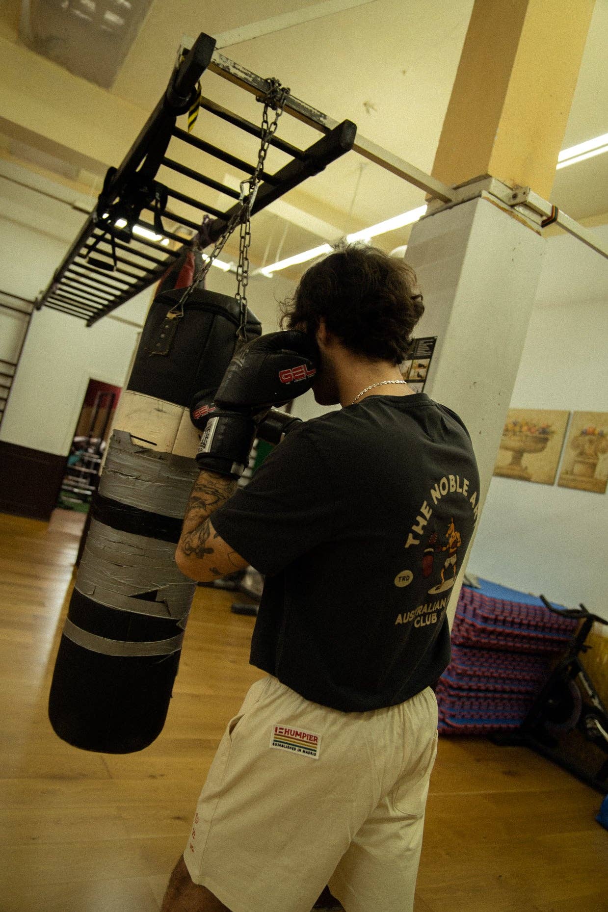 Humpier - Vente T-shirt sérigraphié – unisexe - T-shirt à manches courtes 100 % coton bio Humpier Boxing Club5