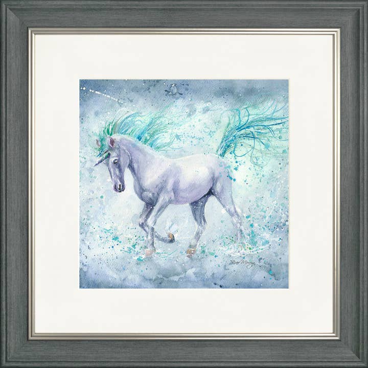 Bree Merryn Art Ltd - Wholesale Kunstprint - Silvermist vierkante ingelijste afdruk (13" of 19")4