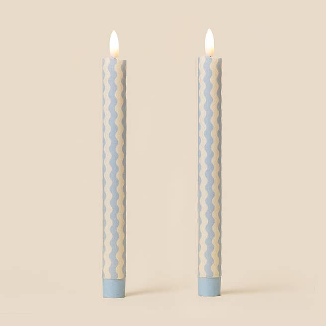 Daydream Rick Rack Flameless LED Wax Candles for wholesale by TINKALINK
