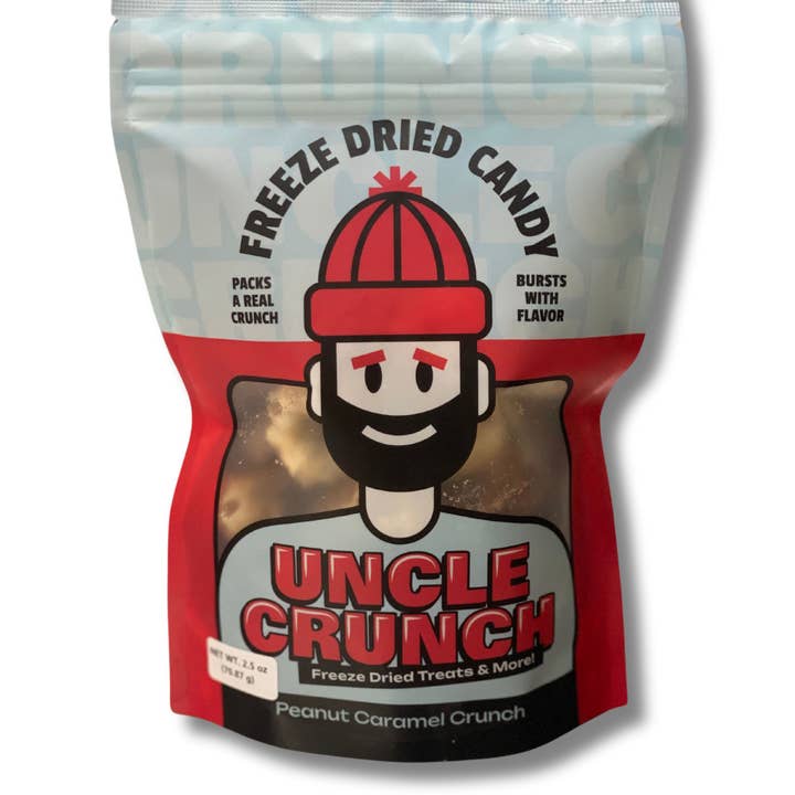 Gevriesdroogde Peanut Caramel Crunch (gemaakt van snickers) voor wholesale door Uncle Crunch