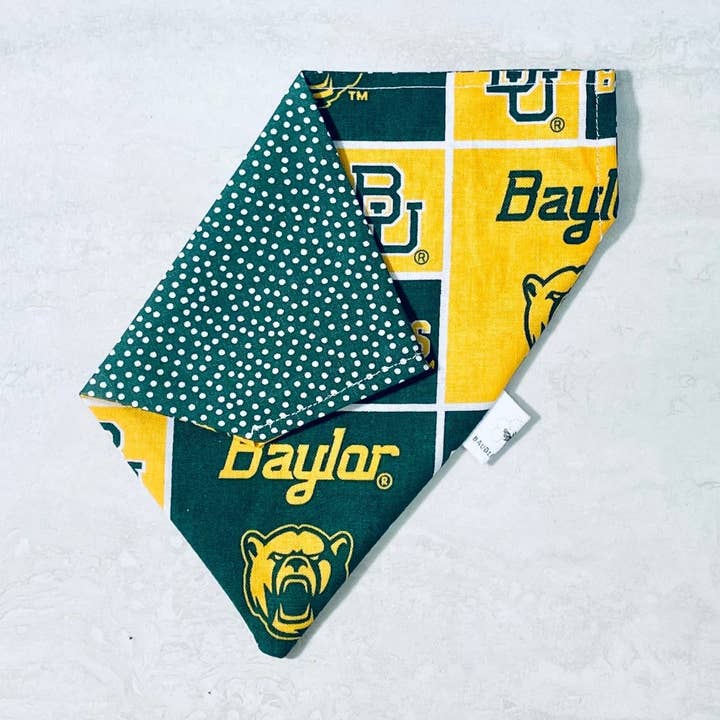 Bandana Baylor Bears pour la vente par BaubleBee Co.