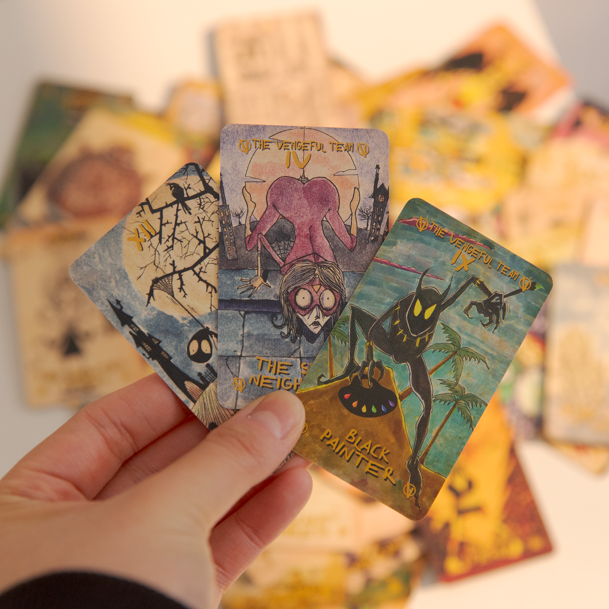 Vermilion Collection - Wholesale Tarot/Oracle Card - Superheroes Parody Mini Tarot9